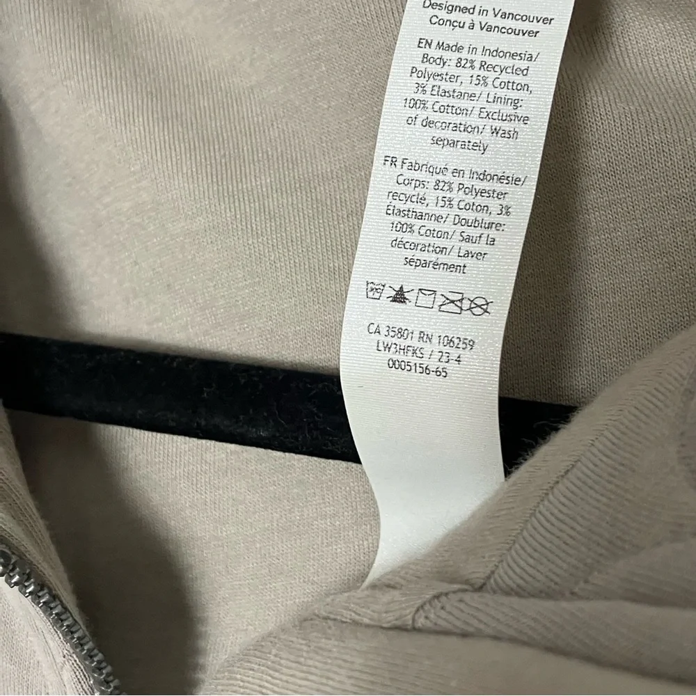 Lululemon Scuba Quilted Half Zip Sweatshirt Jacket Riverstone Size XS/S - Picture 3 of 7